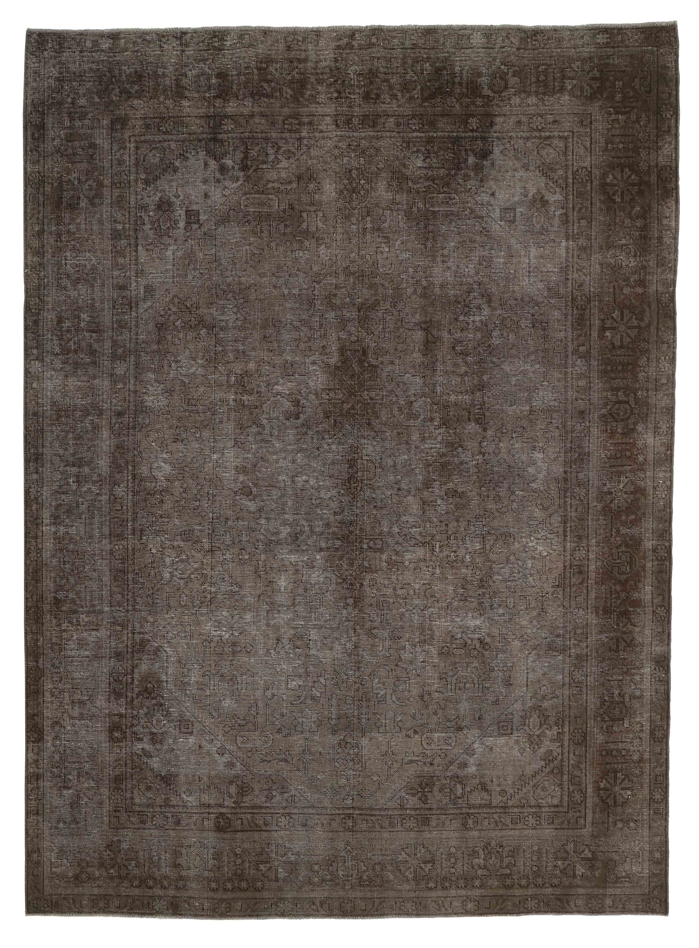 Vintage Royal Collection: Large-Sized Antique Persian Hand-Knotted Stonewashed and Recolored Rugs Measuring 235 cm x 326 cm