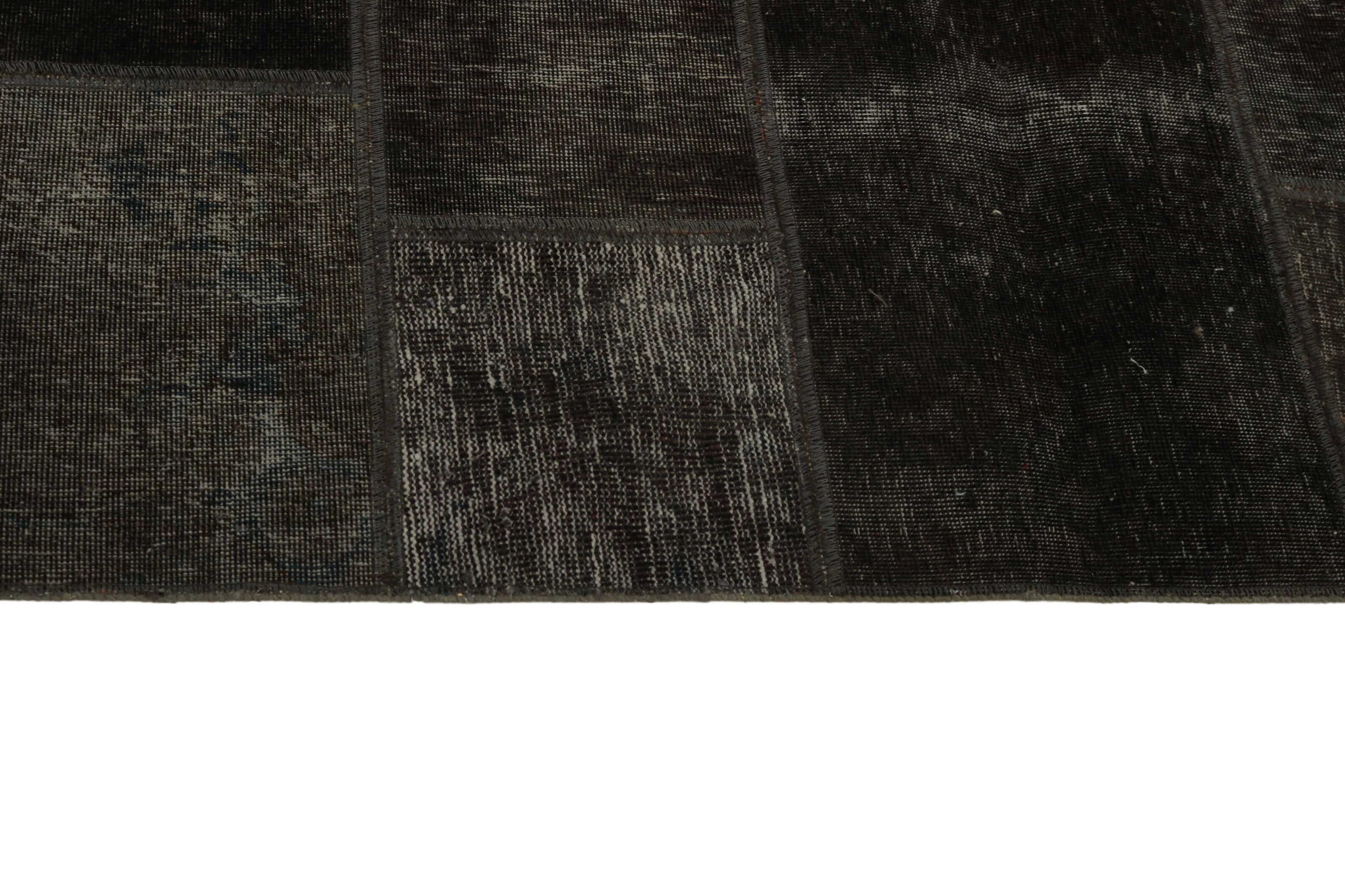 Large-Sized Vintage Persian Royal Patchwork Handmade Rugs 174 cm x 237 cm