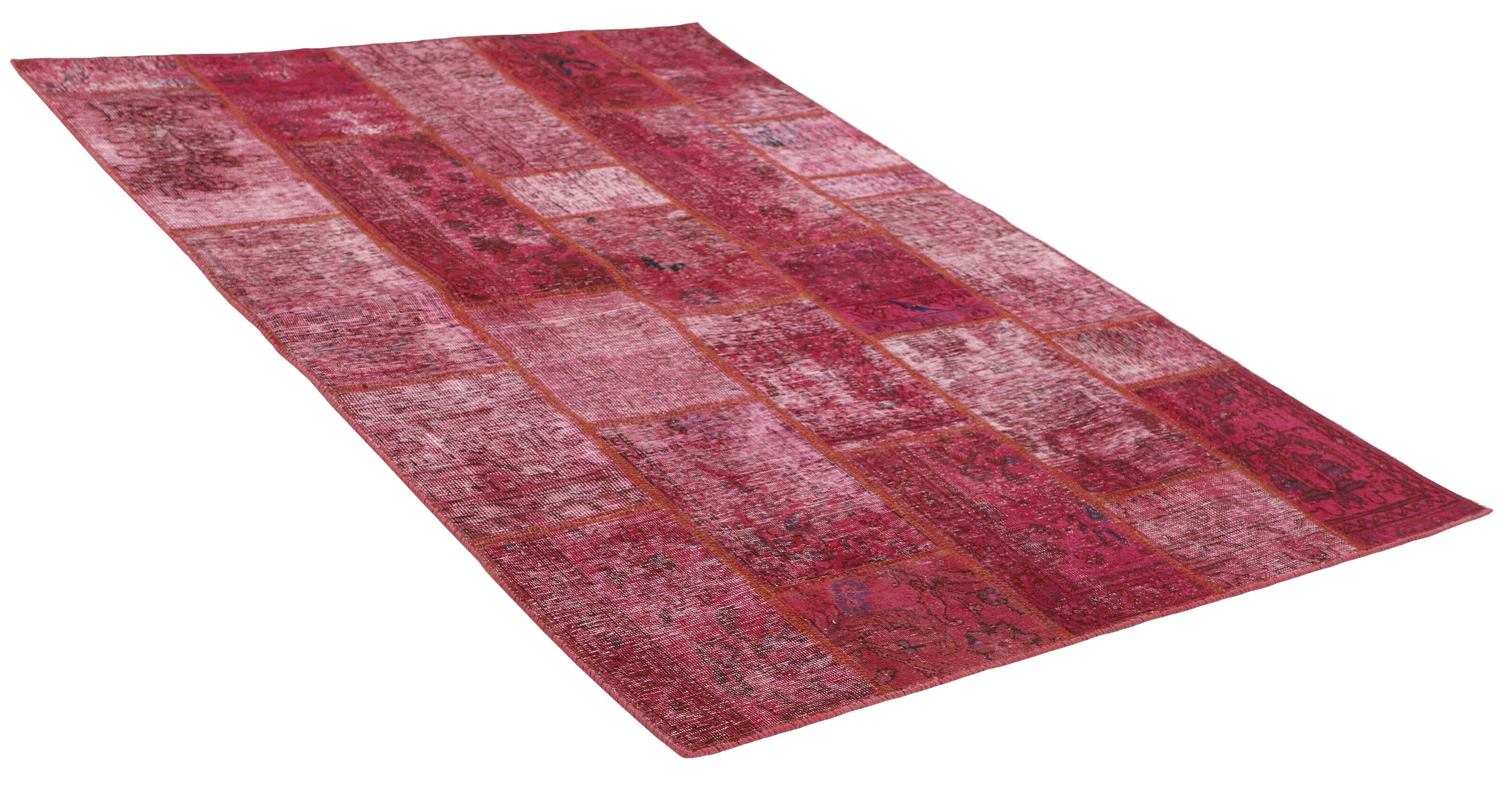 Antique Persian Handmade Vintage Royal Patchwork Area Rugs Measuring 143 cm x 208 cm