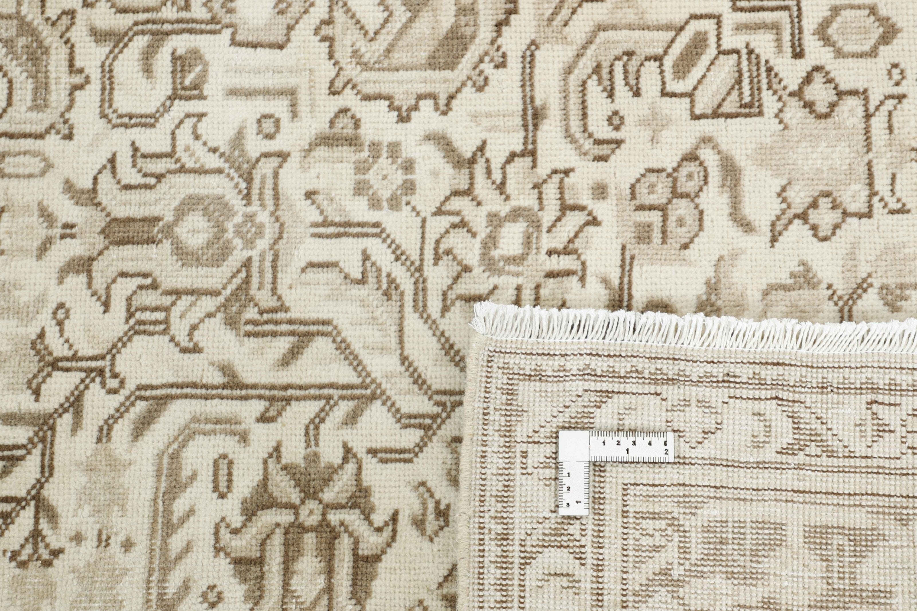 Antique Persian Hand - Knotted Vintage Royal Rugs in Stonewashed, Recoloured Finishes (243 cm x 327 cm)