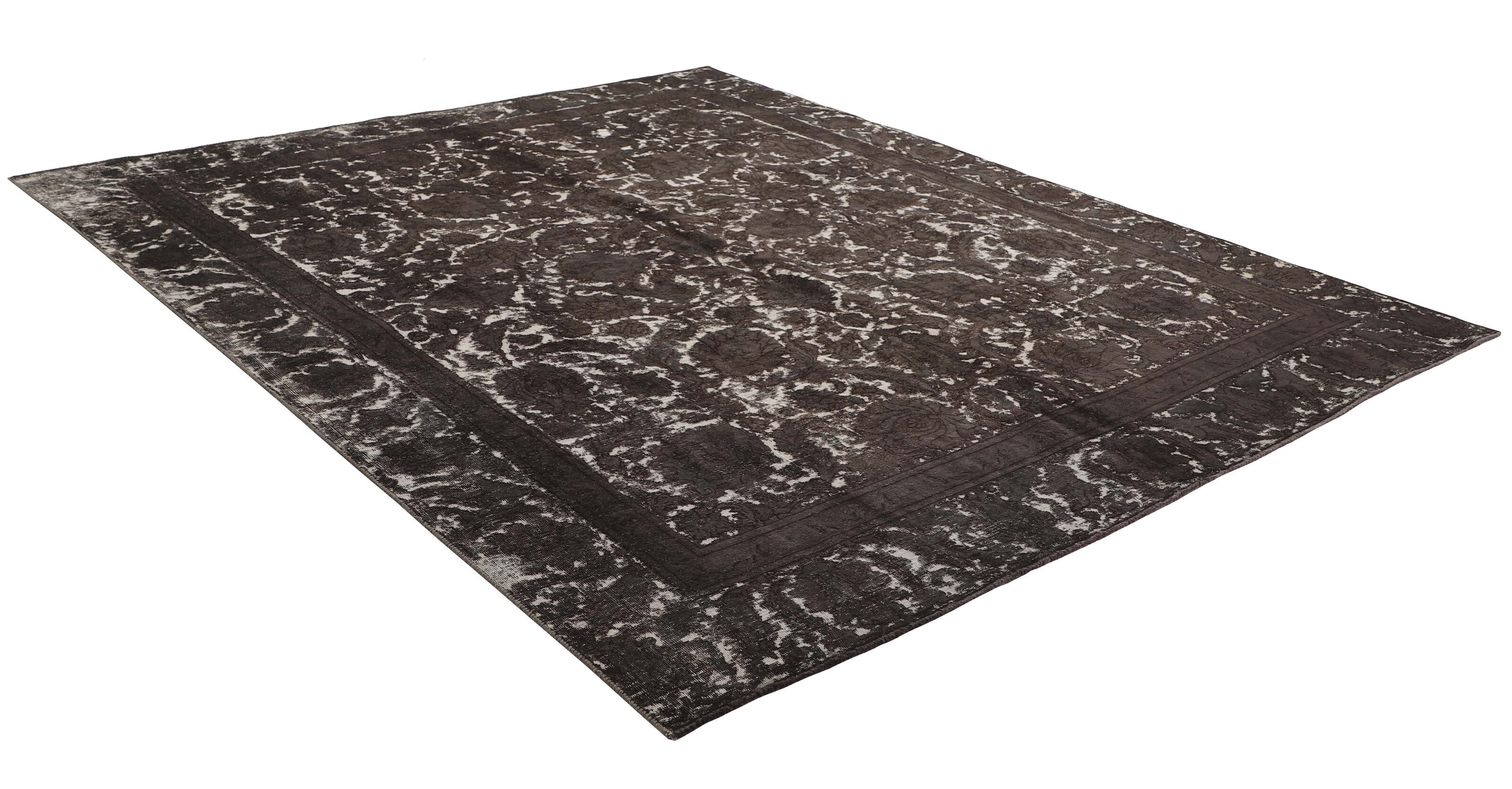 Vintage Royal Persian Hand-Knotted Rugs: Stonewashed, Recoloured 275 cm x 325 cm