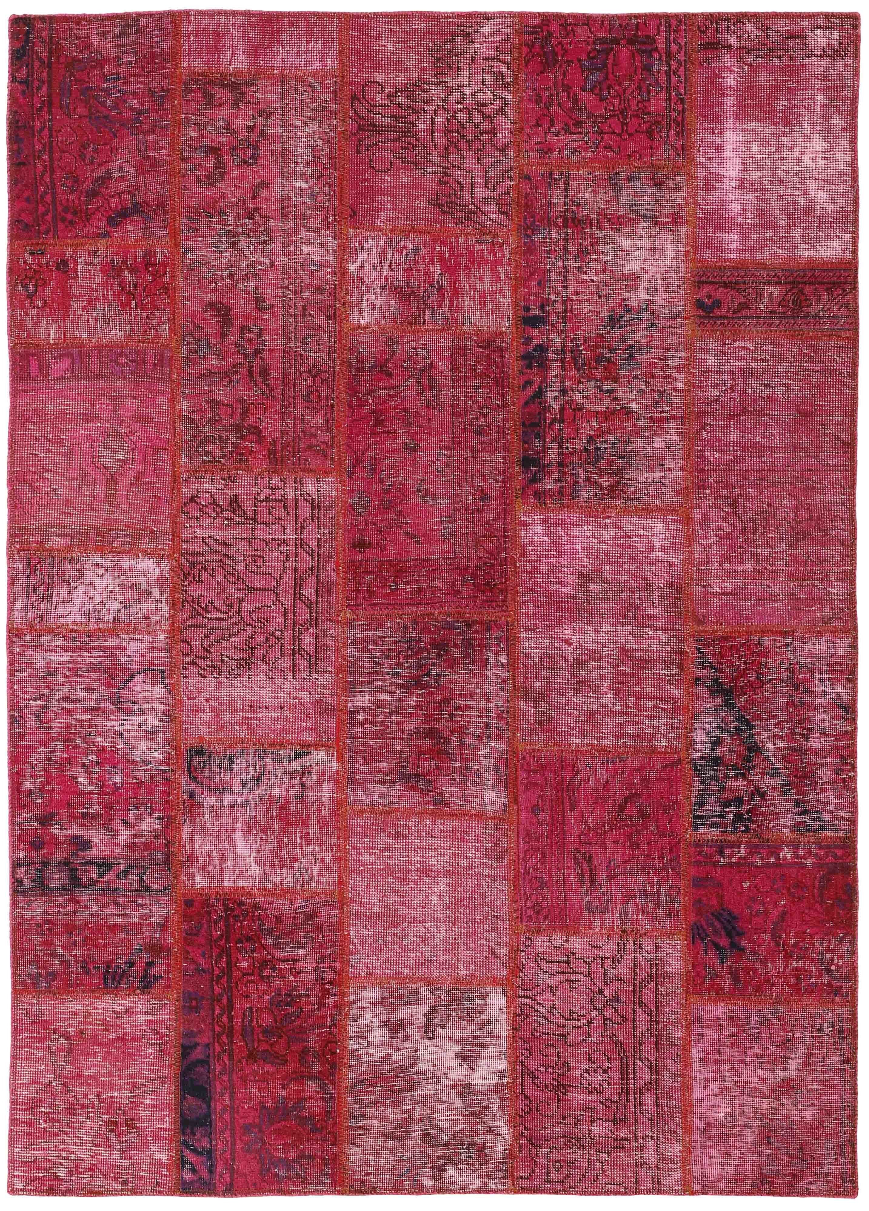 Antique Persian Handmade Vintage Royal Patchwork Floor Rugs - 147 cm x 205 cm