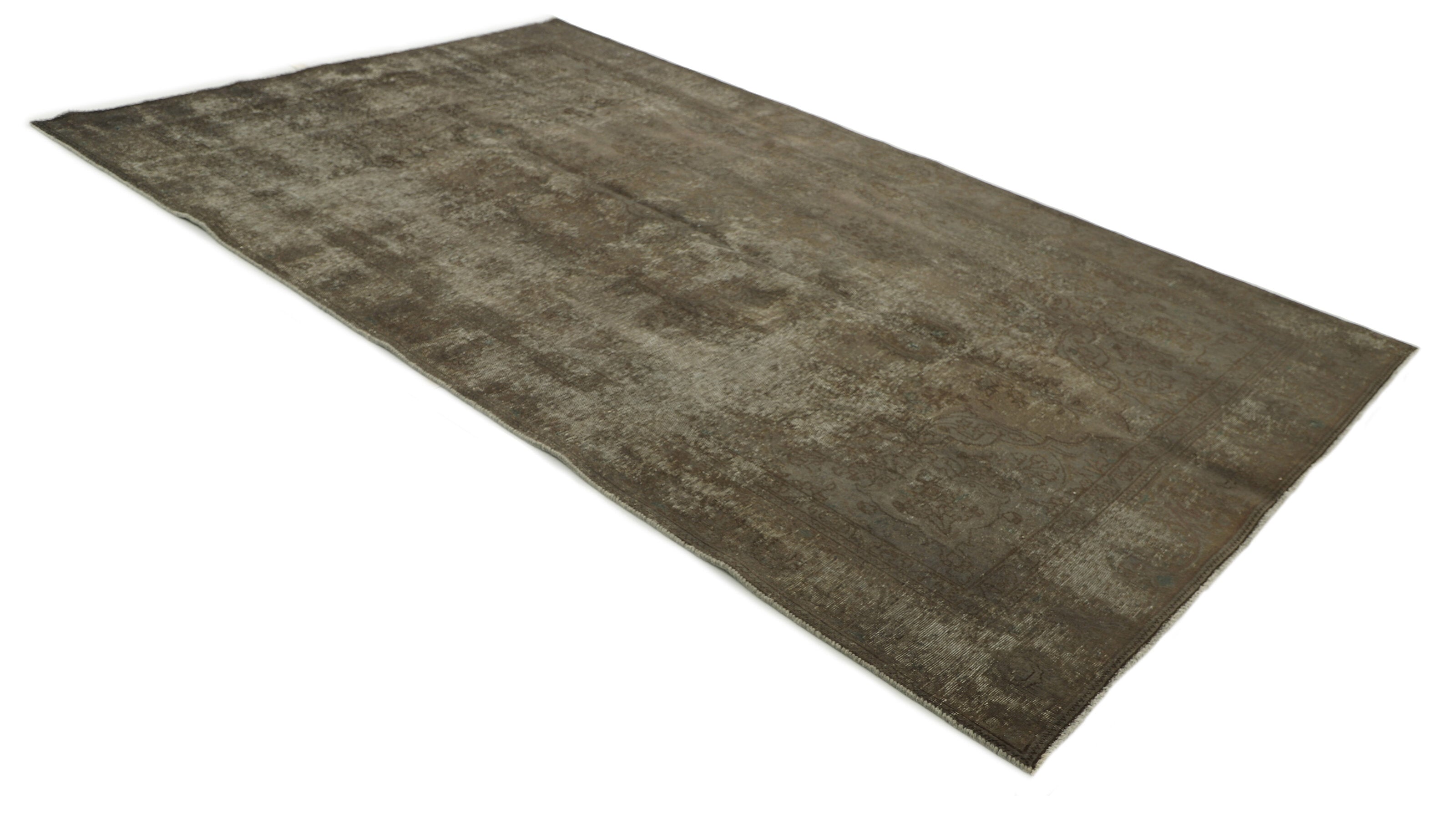 Vintage Royal Collection - Exquisite Antique Persian Hand - Knotted Stonewashed and Recolored Area Rugs, Measuring 189 cm x 309 cm