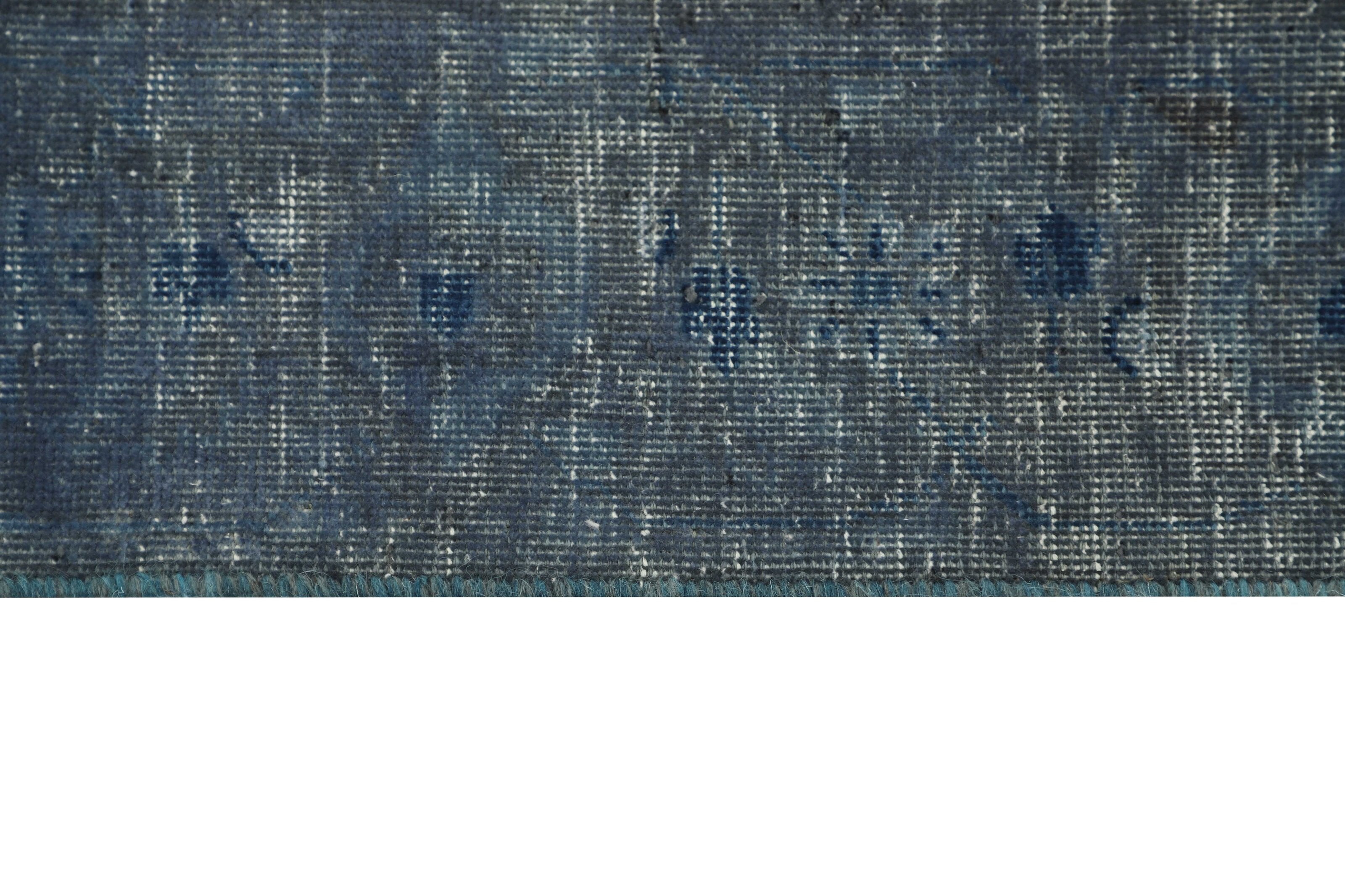 Antique Persian Hand-Knotted Vintage Rugs in Stonewashed, Recoloured Finishes - 190 cm x 301 cm