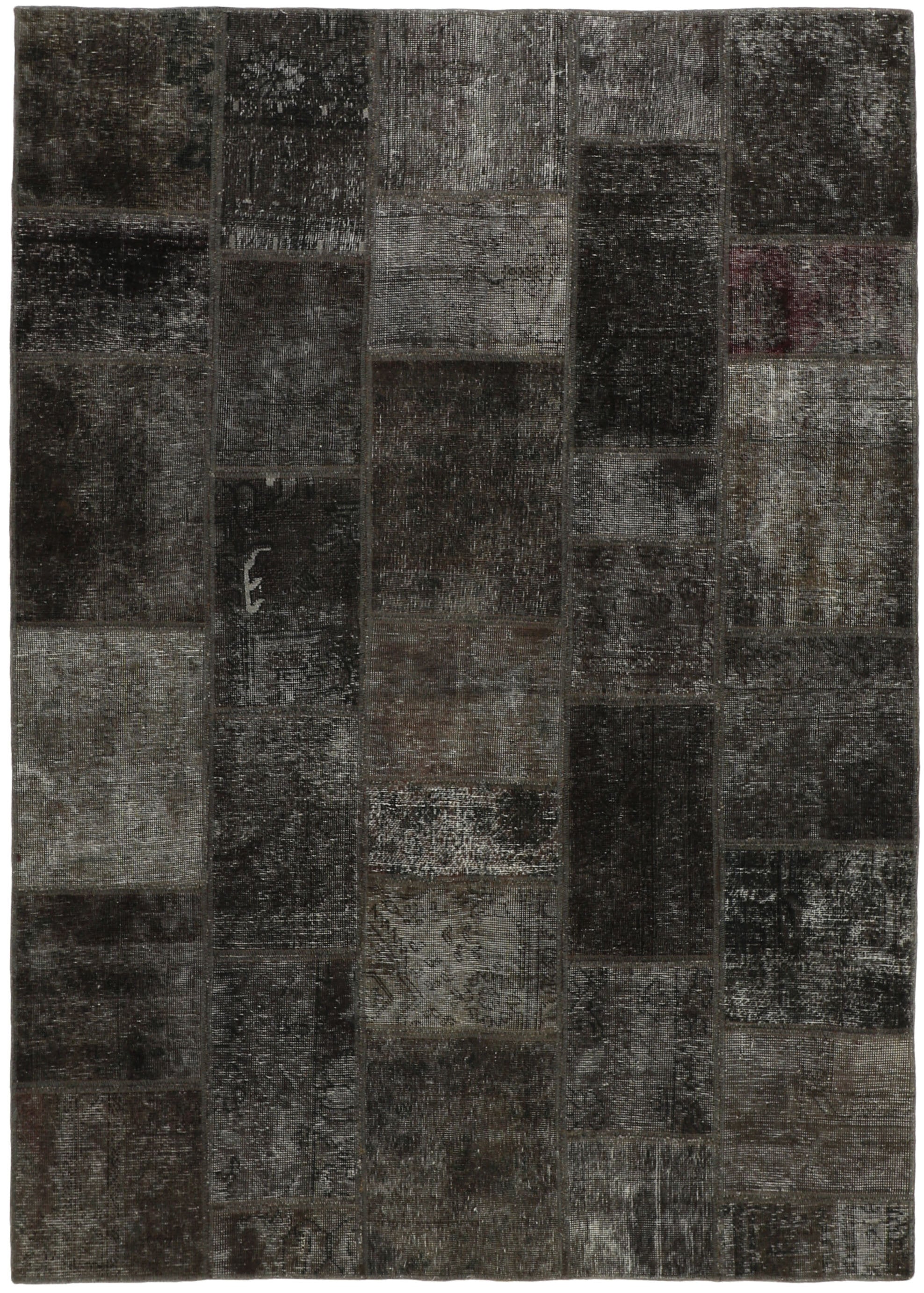 Antique Persian Handmade Vintage Royal Patchwork Floor Rugs - 171 cm x 240 cm