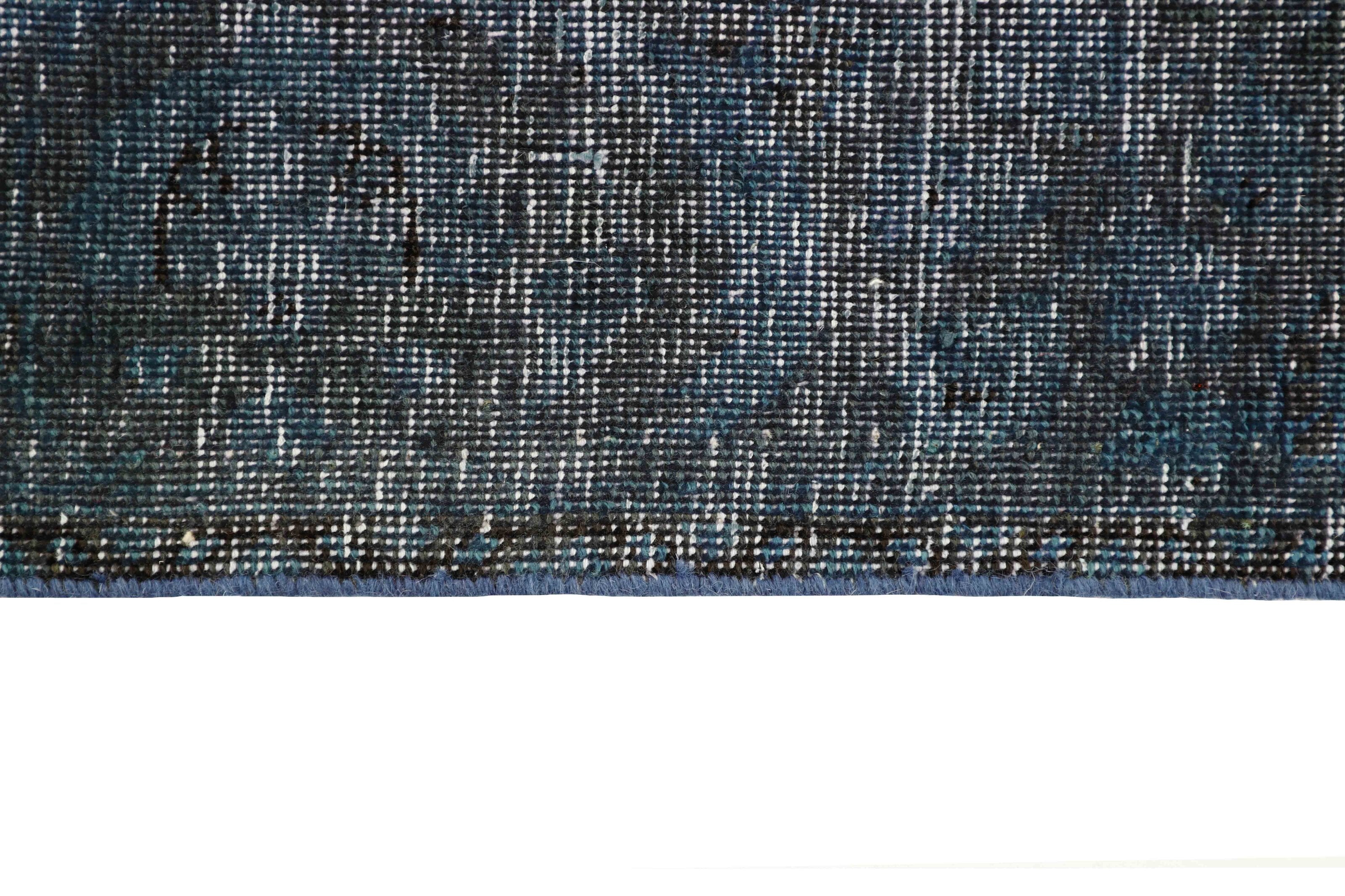 Antique Persian Hand-Knotted Vintage Rugs in Stonewashed, Recoloured Finishes - 191 cm x 298 cm
