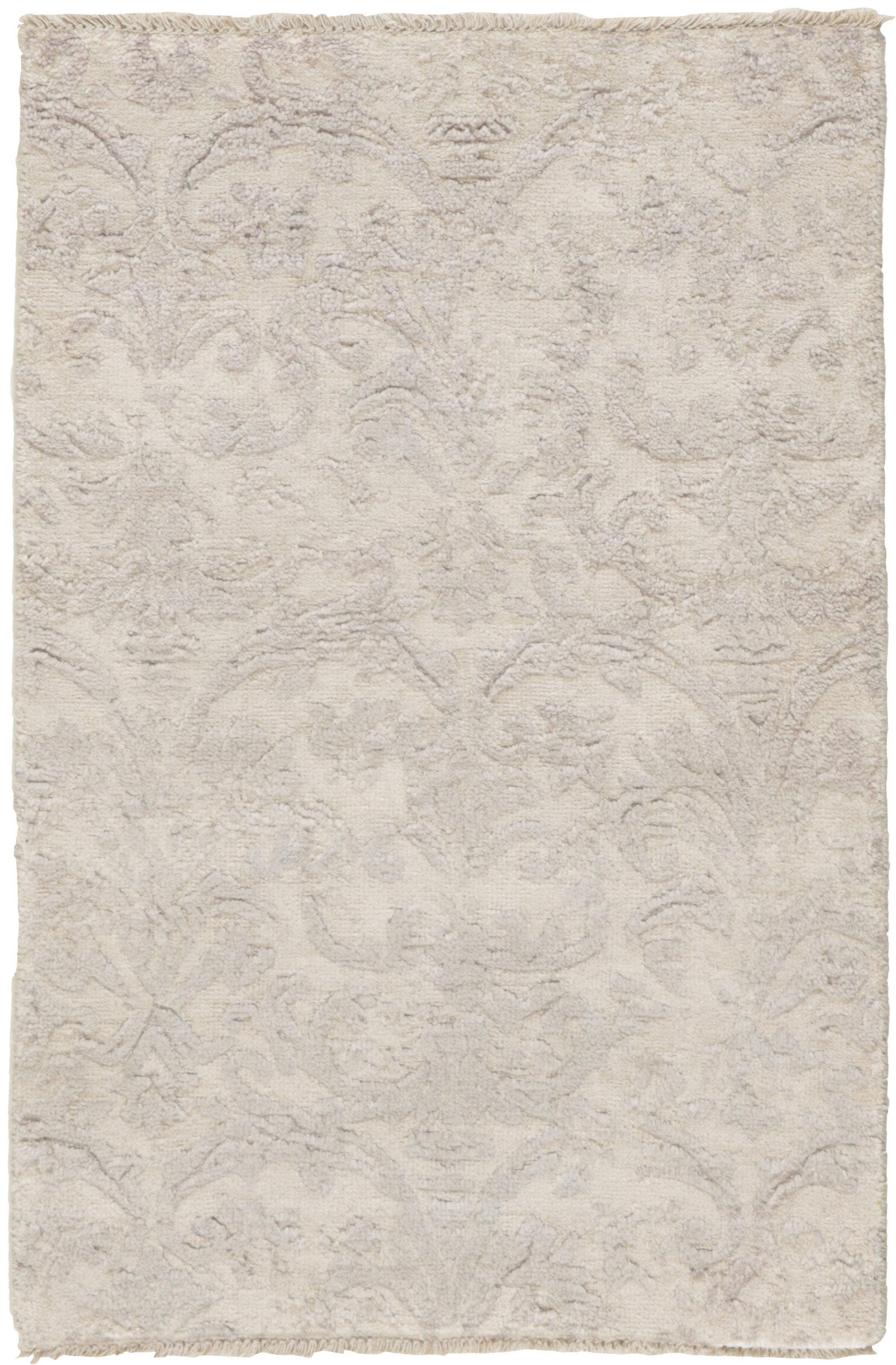 Kashmir Hand - Knotted Damask Rugs for Classic Interiors, 60 cm x 90 cm