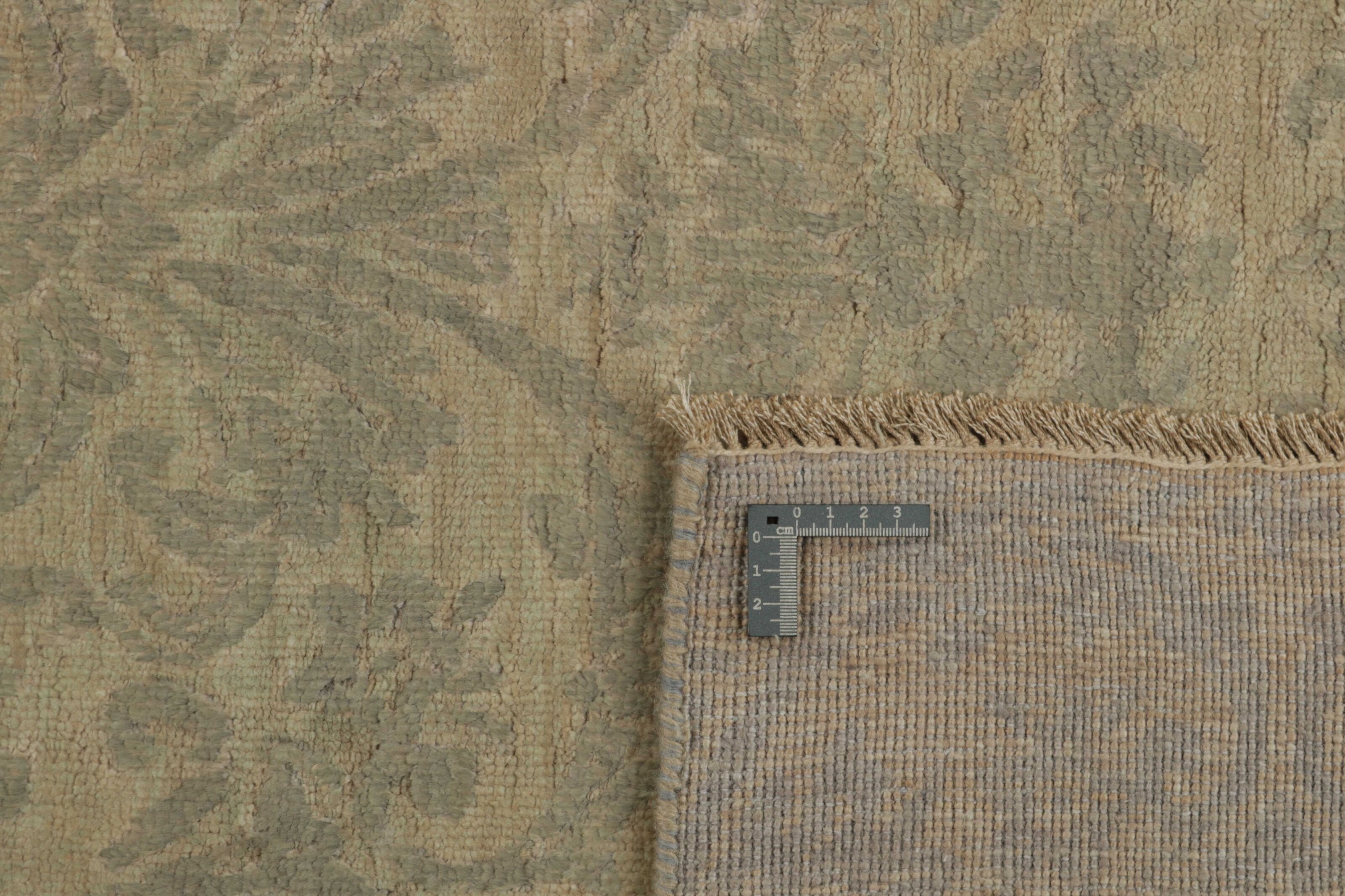 Exquisite Timeless Handmade Kashmir Damask Rugs - A Must - Have Home Decor Piece in 199 cm x 304 cm Size