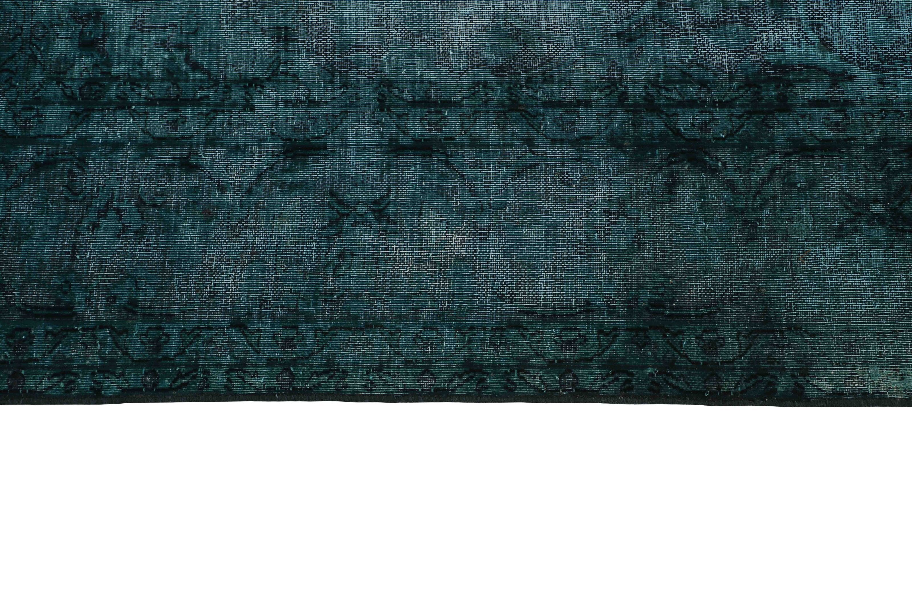 Antique Persian Hand-Knotted Vintage Kerman Rugs in Recoloured, Stonewashed Finishes - 175x247 cm