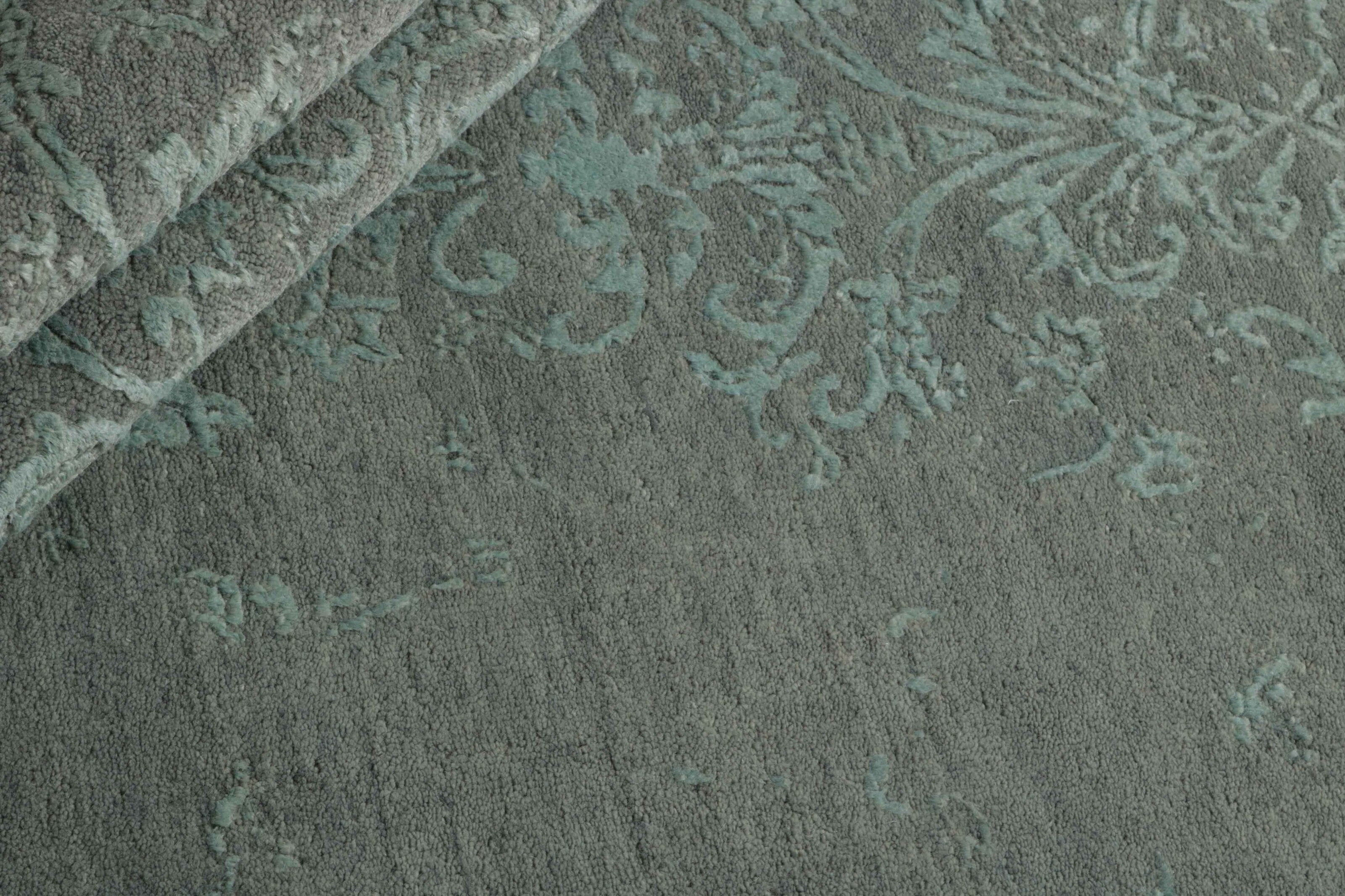 Exquisite Hand-Knotted Kashmir Damask Rugs - 173 cm x 243 cm