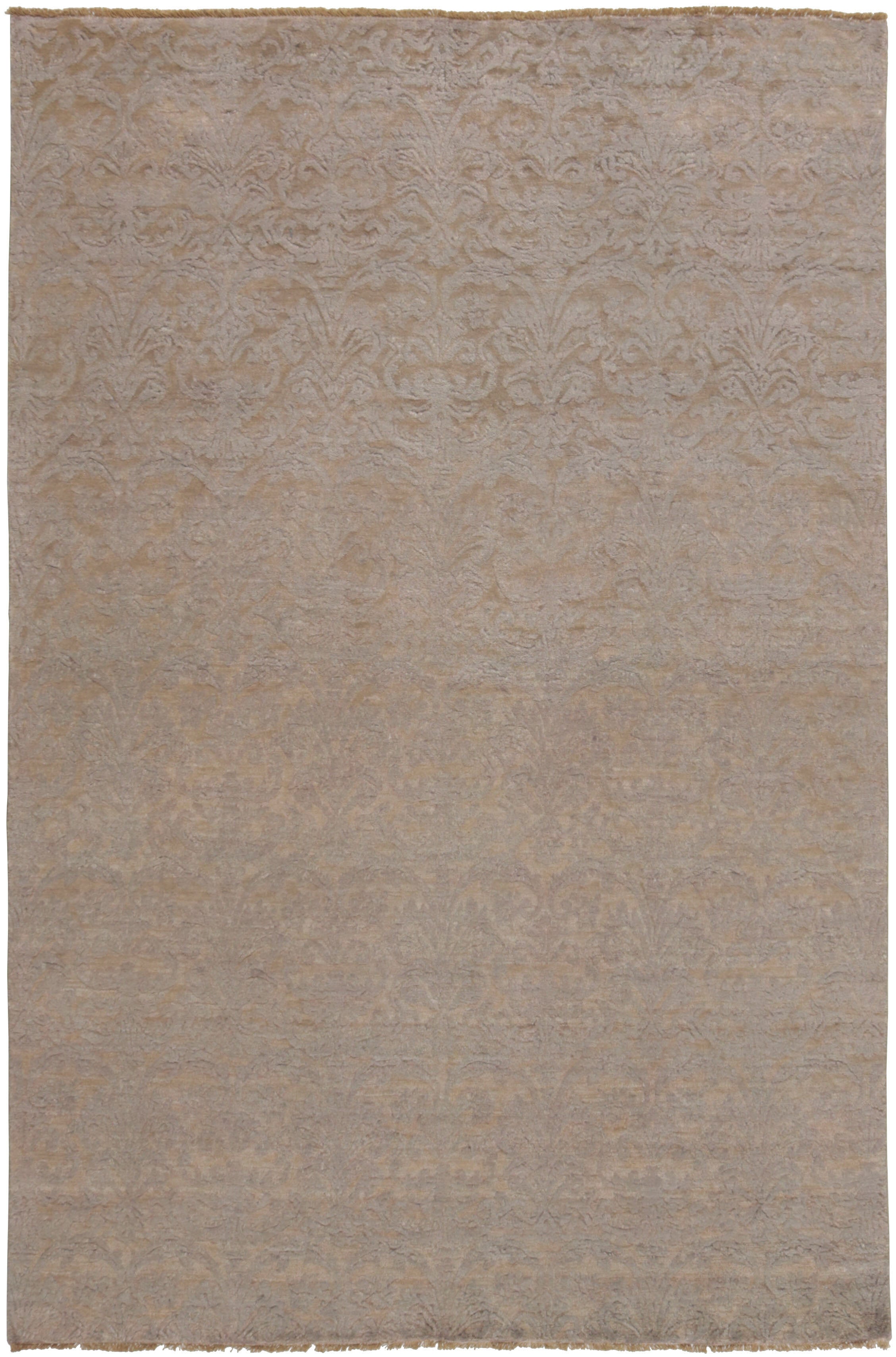 The Exquisite Damask Collection: Timeless Hand - Knotted Area Rugs for Every Room, Measuring 164 cm x 245 cm