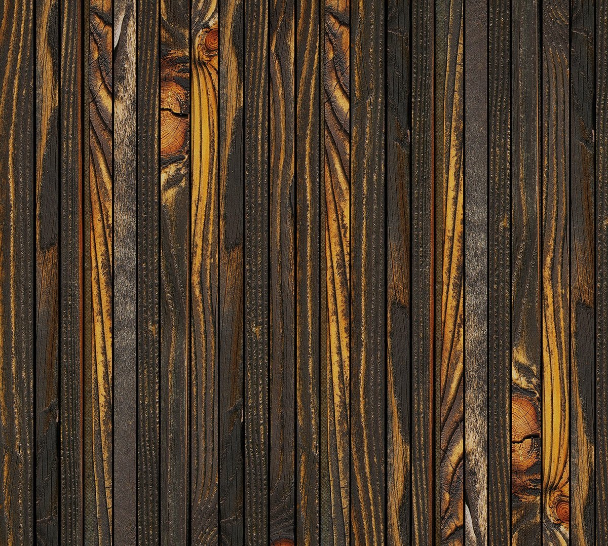 Tiger Wood Pattern Mural Wallpaper Sample - Design M9203
