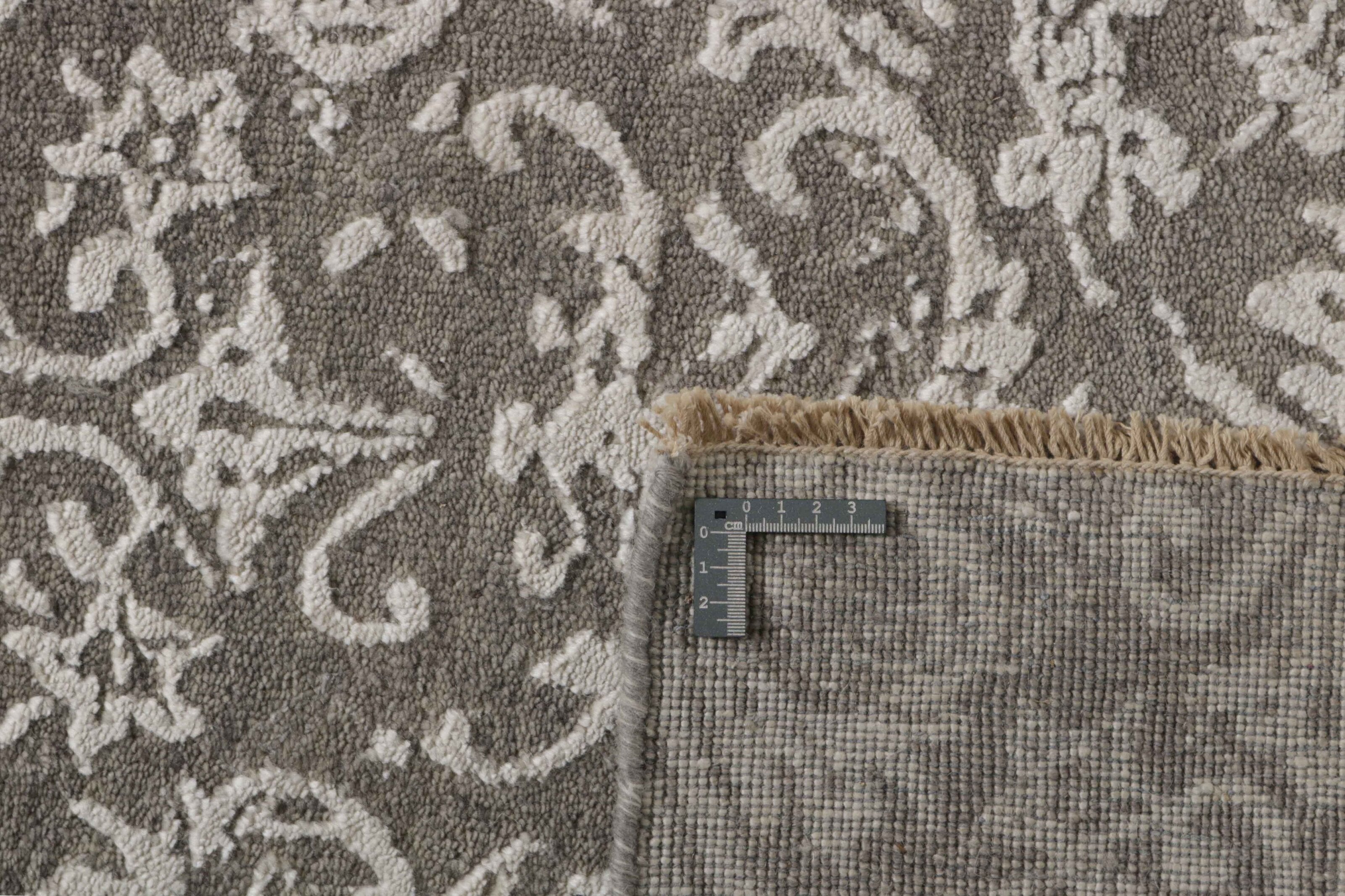 Hand-Knotted Damask Kashmir Rugs (203 cm x 304 cm) for Classic & Modern Homes