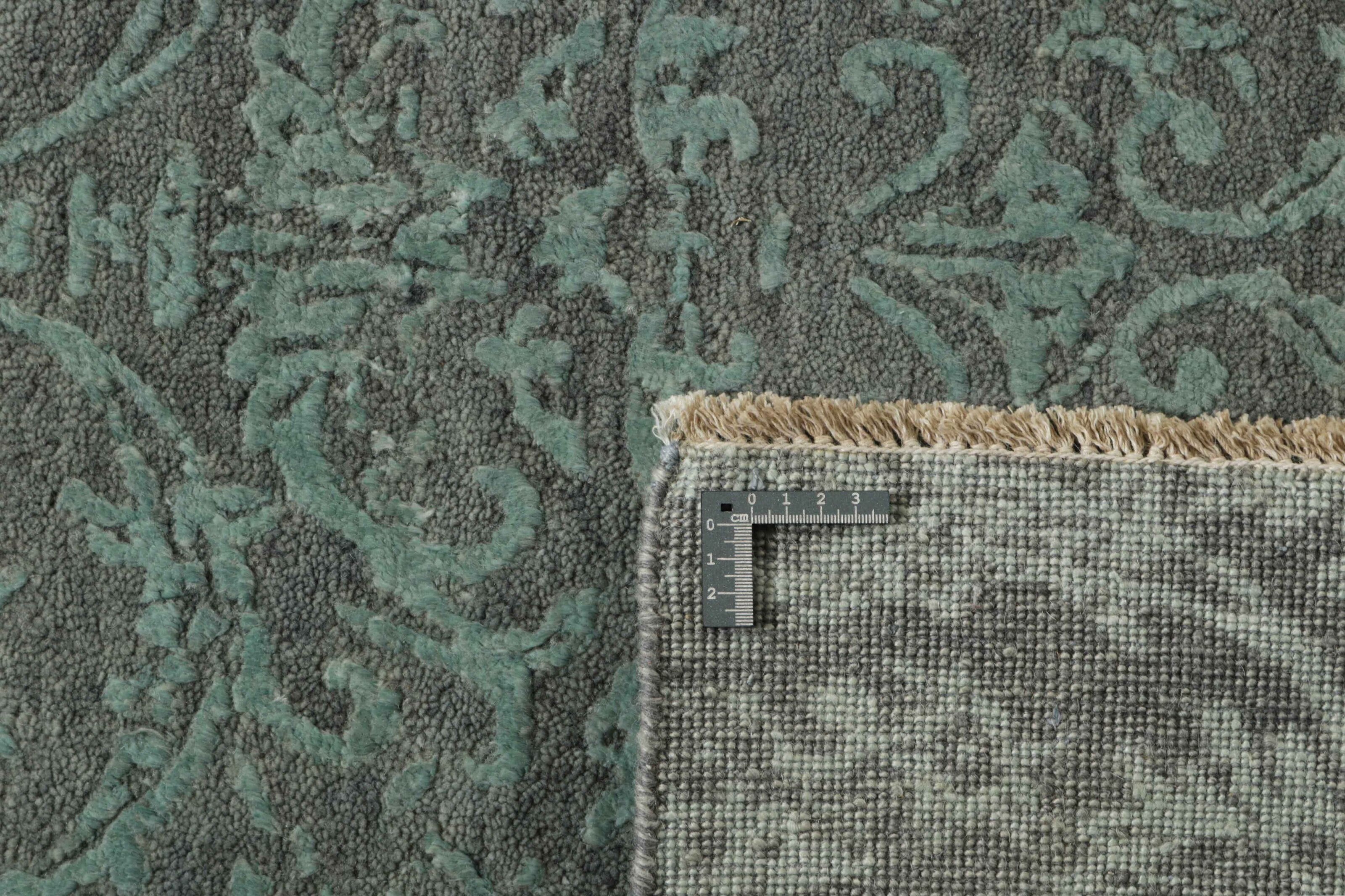 Exquisite Hand-Knotted Kashmir Damask Rugs - 173 cm x 243 cm